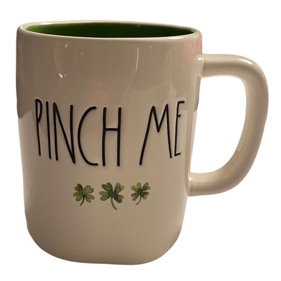 Rae Dunn Other - Rae Dunn St Patrick's Day Shamrock Pinch Me Mug